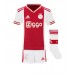Ajax Steven Bergwijn #7 Hemmaställ Barn 2022-23 Korta ärmar (+ Korta byxor)
